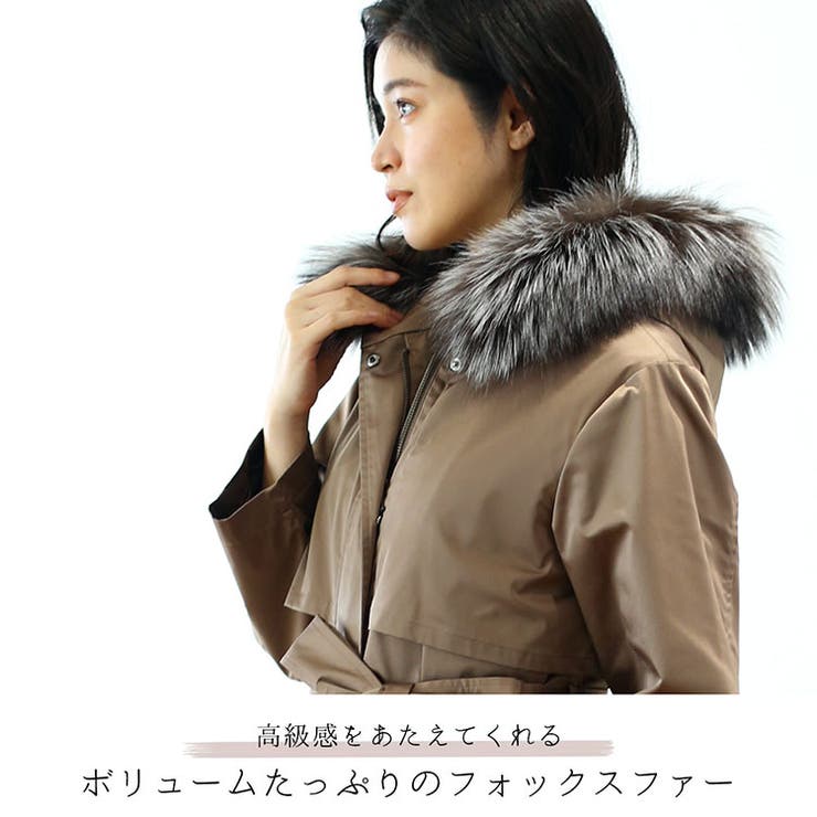 ロングコート レディース 冬 | sankyo shokai  | 詳細画像4 