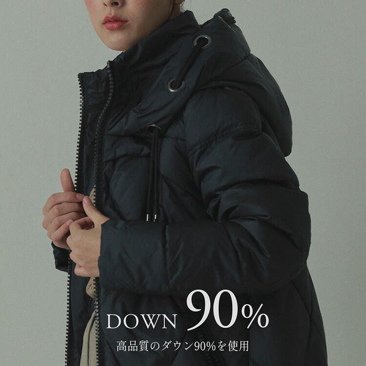 ダウンコート レディース 洗える | sankyo shokai  | 詳細画像2 