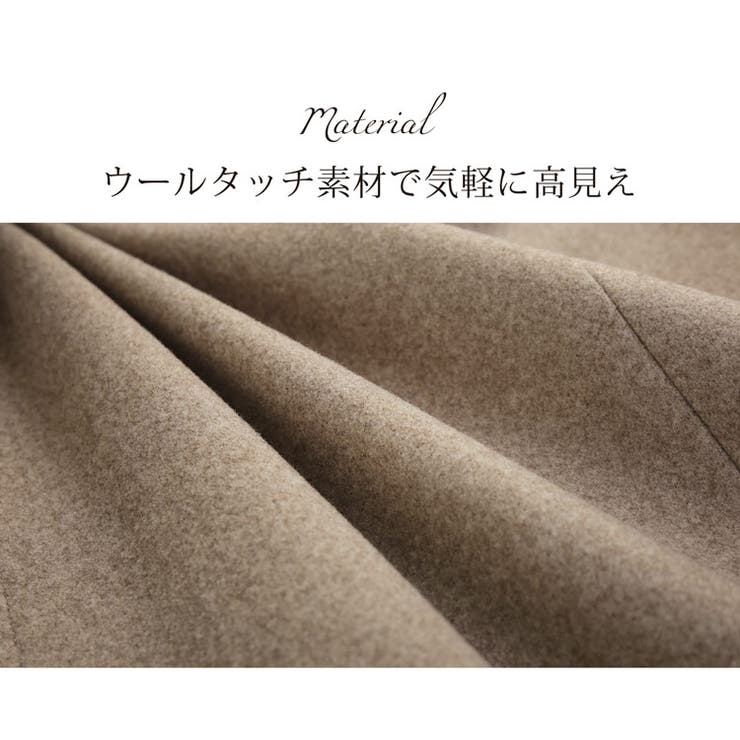 ノーカラー コート レディース | sankyo shokai  | 詳細画像6 