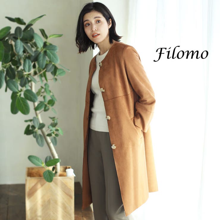 アウター コート ノーカラーコート | sankyo shokai  | 詳細画像1 