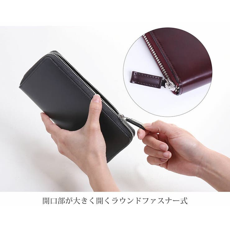 長財布 レディース ホースレザー | sankyo shokai  | 詳細画像4 