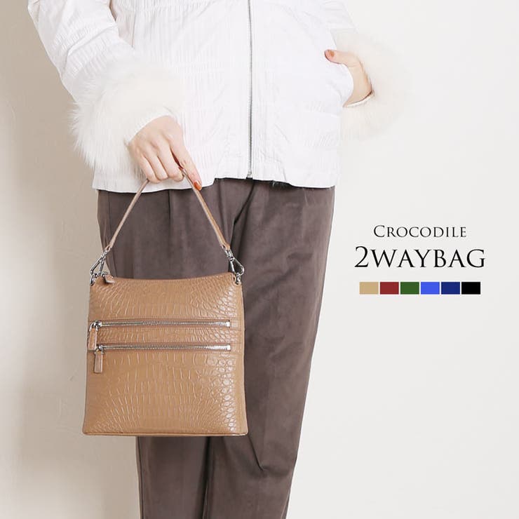ハンドバッグ レディース クロコダイル | sankyo shokai  | 詳細画像1 