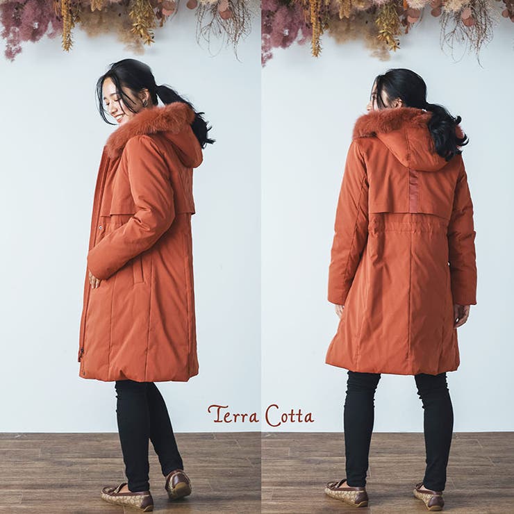 ダウンコート レディース フード付き | sankyo shokai  | 詳細画像3 