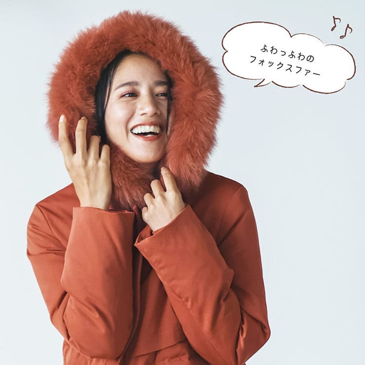 美品 La MODE 毛皮 フォックスファー ダウンコート 2way L 楽天市場