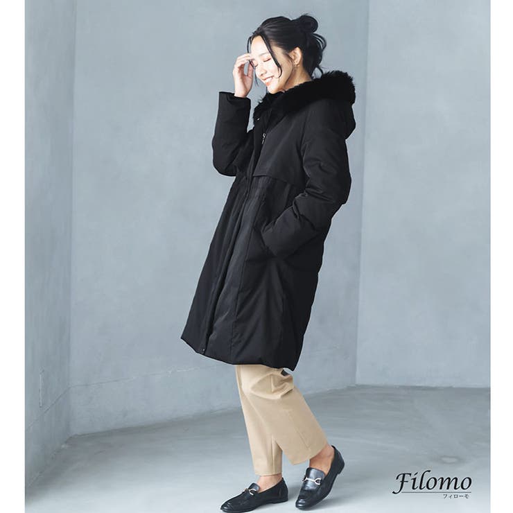 ダウンコート レディース フード付き | sankyo shokai  | 詳細画像11 