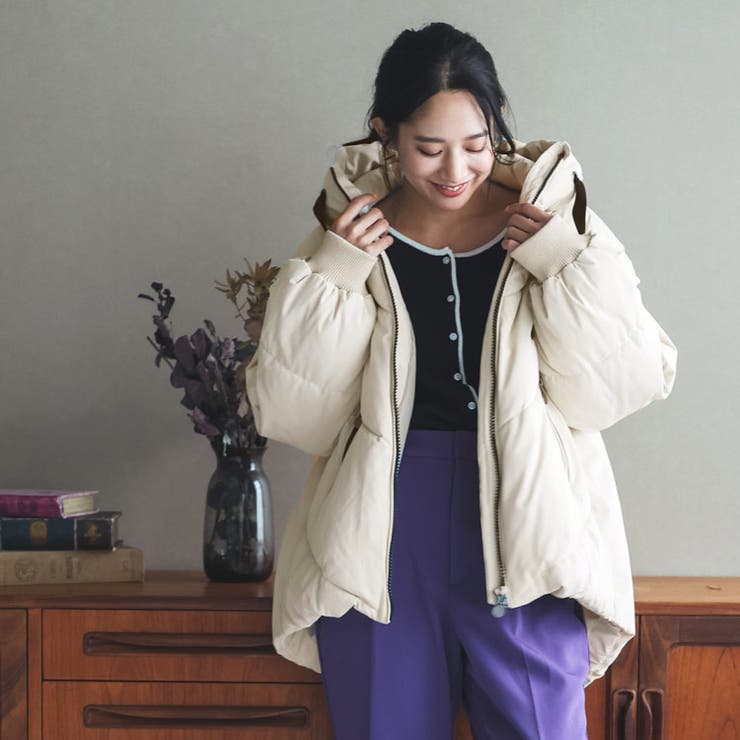 エコダウン 中綿コート ショート丈 | sankyo shokai  | 詳細画像4 