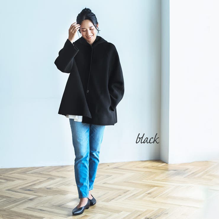 フード付き コート 裾 | sankyo shokai  | 詳細画像5 