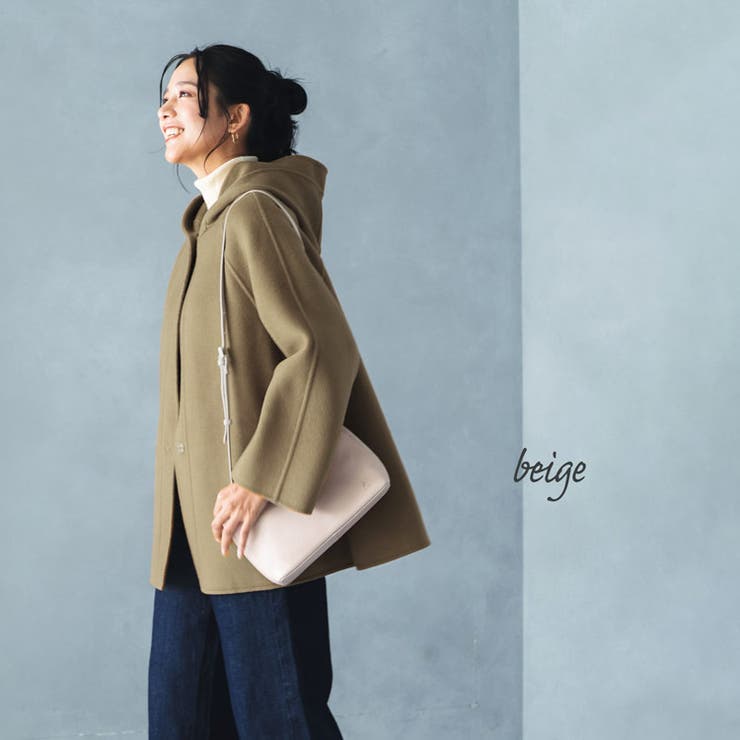 フード付き コート 裾 | sankyo shokai  | 詳細画像4 