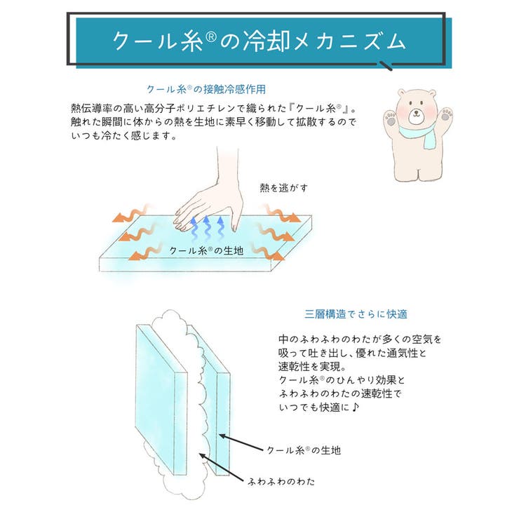 枕 冷感 ひんやり | sankyo shokai  | 詳細画像11 