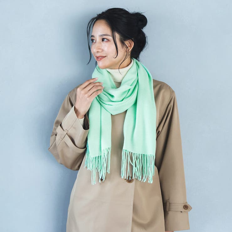 カシミヤ 100% マフラー | sankyo shokai  | 詳細画像7 