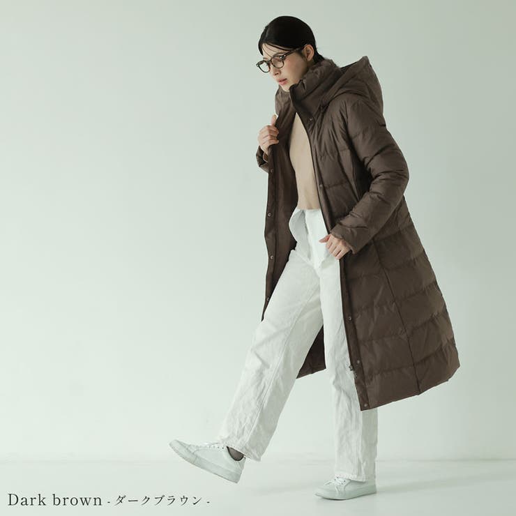新品・未使用】ロングコート ブラウン 秋冬用 コート 清楚系 なさい