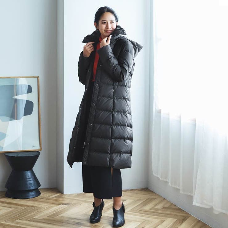 FOXトリミングダウンコート 38 FOXトリミングダウンコート 38 ベージュ