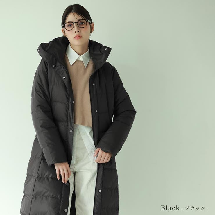 SHU ロング ワイドダウンジャケット コート ブラック XS レディース