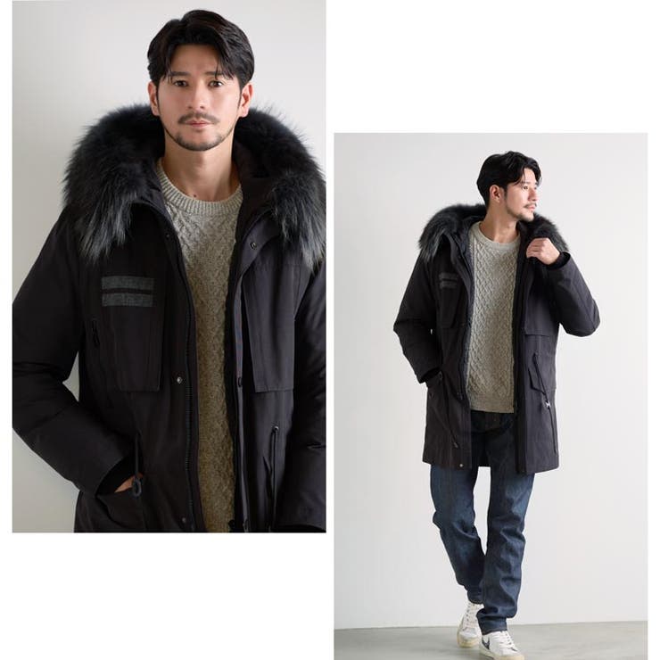 モッズコート メンズ ダウンライナー | sankyo shokai  | 詳細画像12 