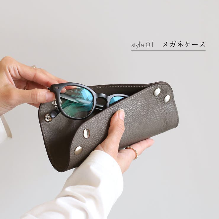 メガネケース 革 スリム | sankyo shokai  | 詳細画像4 