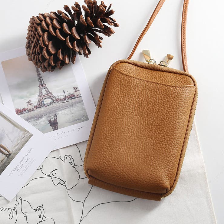 スマホポーチ 本革 レディース | sankyo shokai  | 詳細画像8 