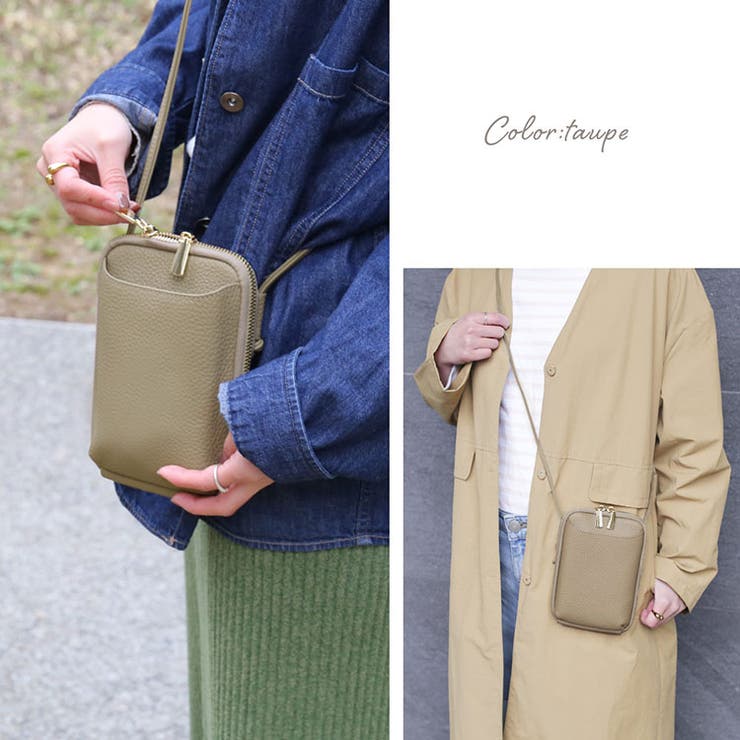 スマホポーチ 本革 レディース | sankyo shokai  | 詳細画像5 