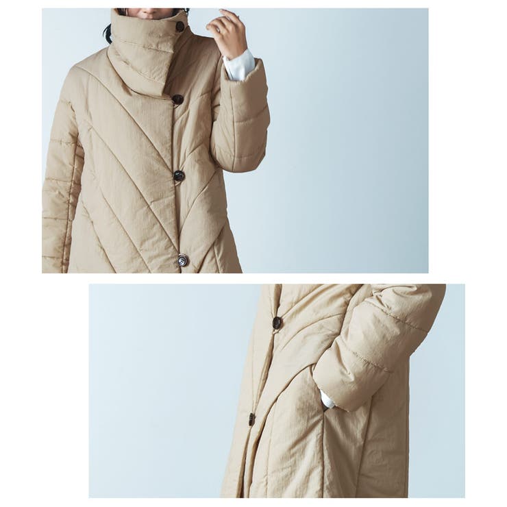 超美品○TOKUKO○綿コートジャケット