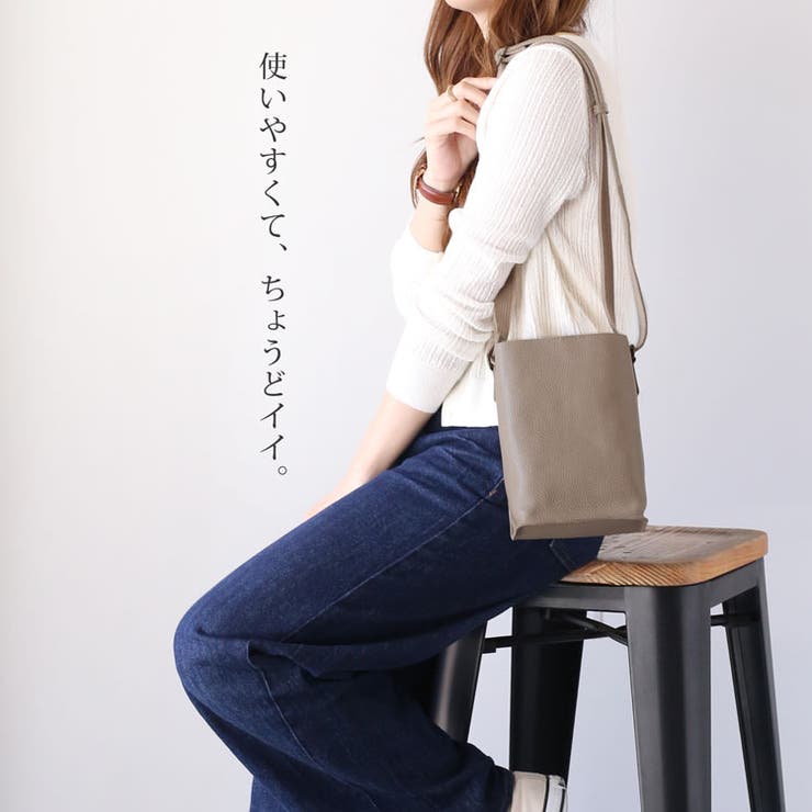 牛革 ショルダーバッグ レディース | sankyo shokai  | 詳細画像2 