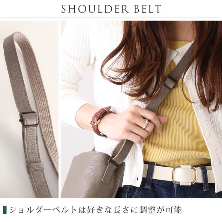 牛革 ショルダーバッグ レディース | sankyo shokai  | 詳細画像9 