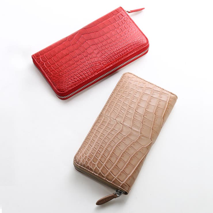 クロコダイル レディース 長財布 | sankyo shokai  | 詳細画像2 