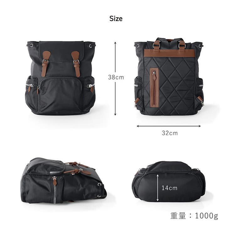 リュック レディース バッグ | sankyo shokai  | 詳細画像12 