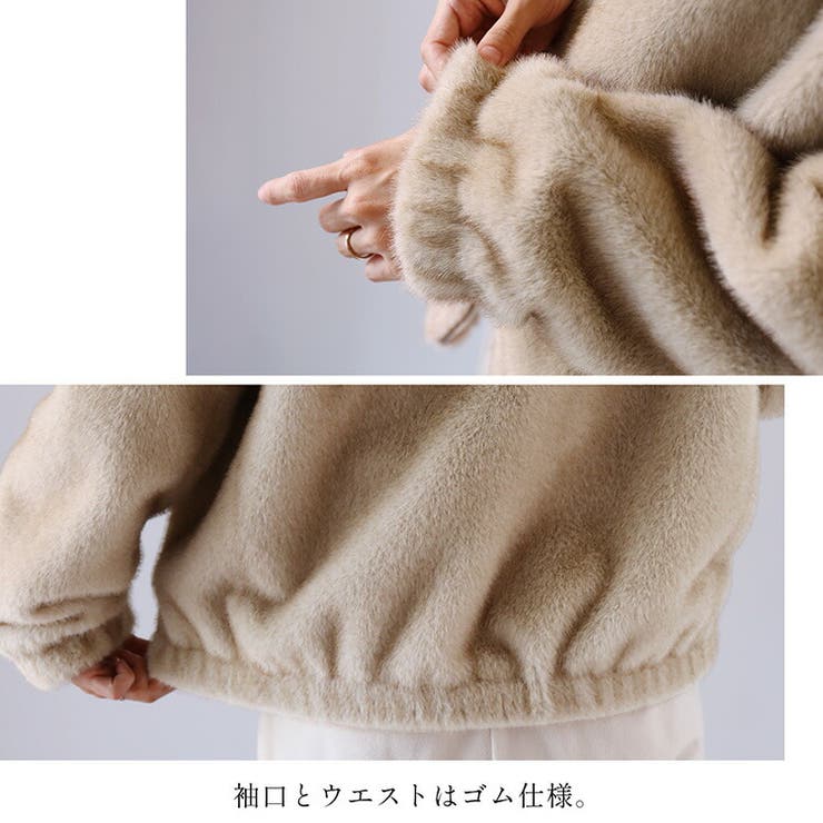 ファージャケット フード付き レディース | sankyo shokai  | 詳細画像9 