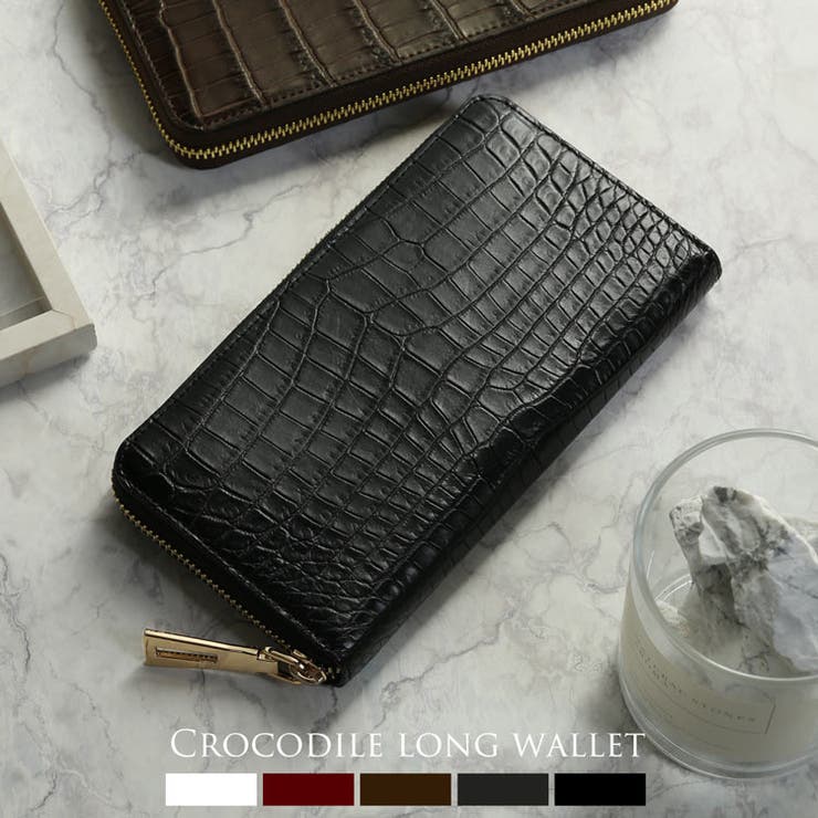 ナイル クロコダイル 長財布 | sankyo shokai  | 詳細画像1