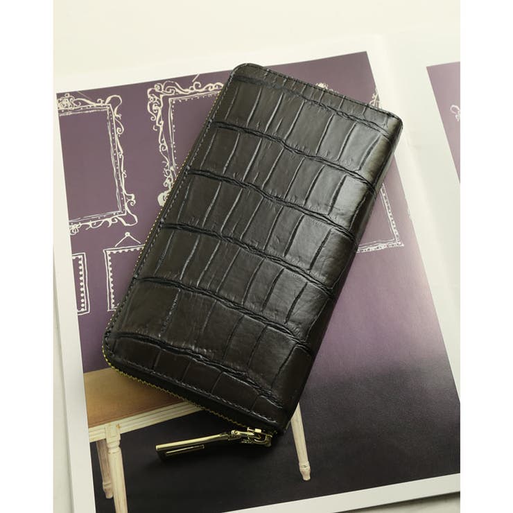 ナイル クロコダイル 長財布 | sankyo shokai  | 詳細画像5