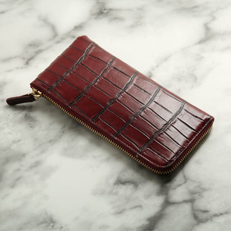 ナイル クロコダイル L字ファスナー | sankyo shokai  | 詳細画像4