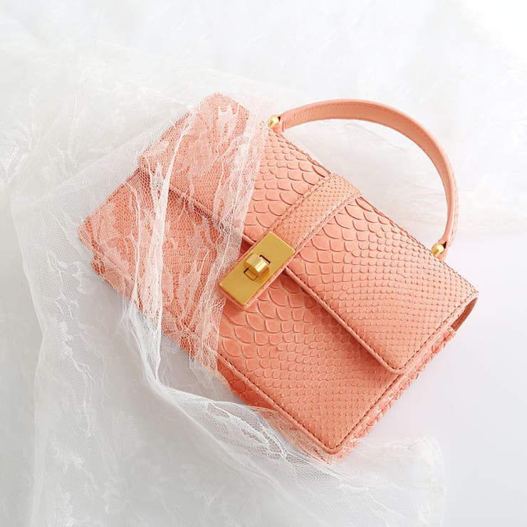 ダイヤモンドパイソン 2way ハンドバッグ | sankyo shokai  | 詳細画像5 