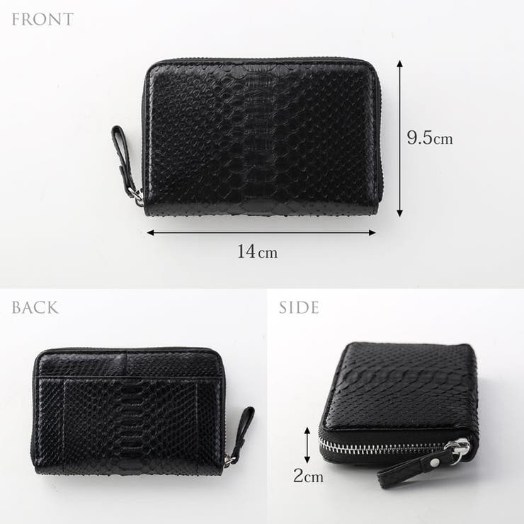 ダイヤモンドパイソン 財布 レディース | sankyo shokai  | 詳細画像10 