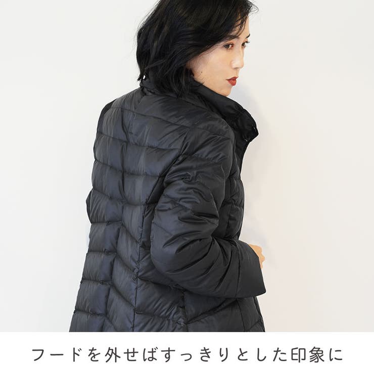 ダウンコート レディース 軽量 | sankyo shokai  | 詳細画像7 