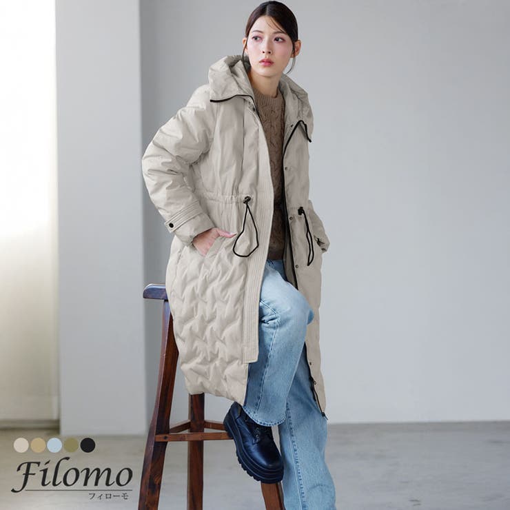 シームレス ダウンコート レディース | sankyo shokai  | 詳細画像1 