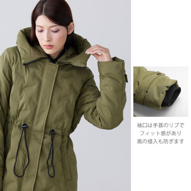 シームレス ダウンコート レディース | sankyo shokai  | 詳細画像10 
