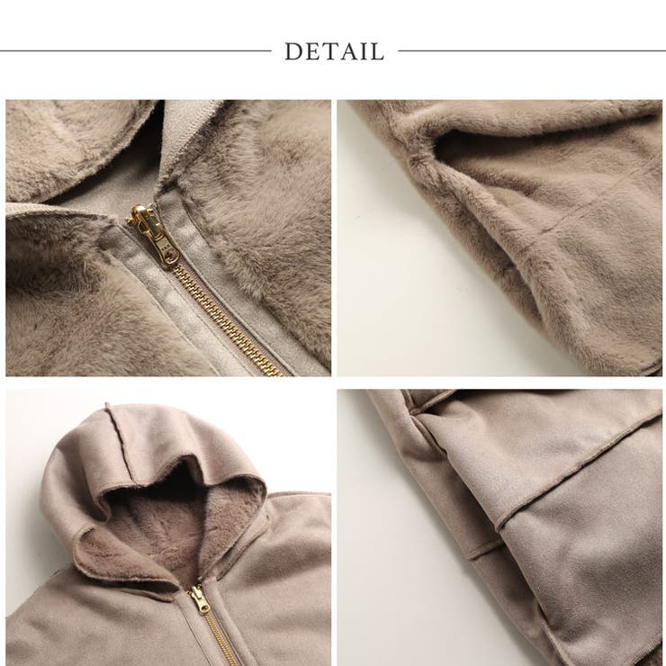 リバーシブル フェイクファー ジャケット | sankyo shokai  | 詳細画像10 