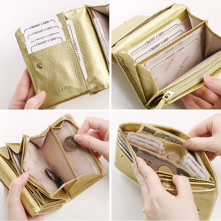 折り財布 レディース 本革 | sankyo shokai  | 詳細画像8 