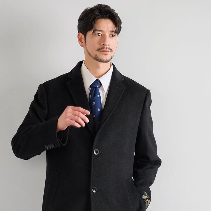 カシミヤ チェスターコート フォーマルコート | sankyo shokai  | 詳細画像2 