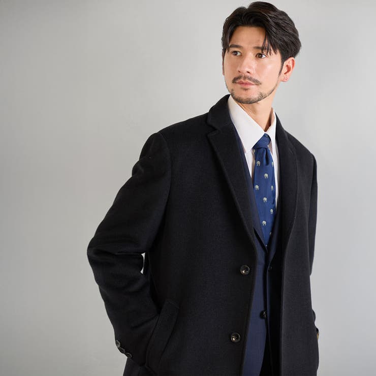 カシミヤ チェスターコート フォーマルコート | sankyo shokai  | 詳細画像9 