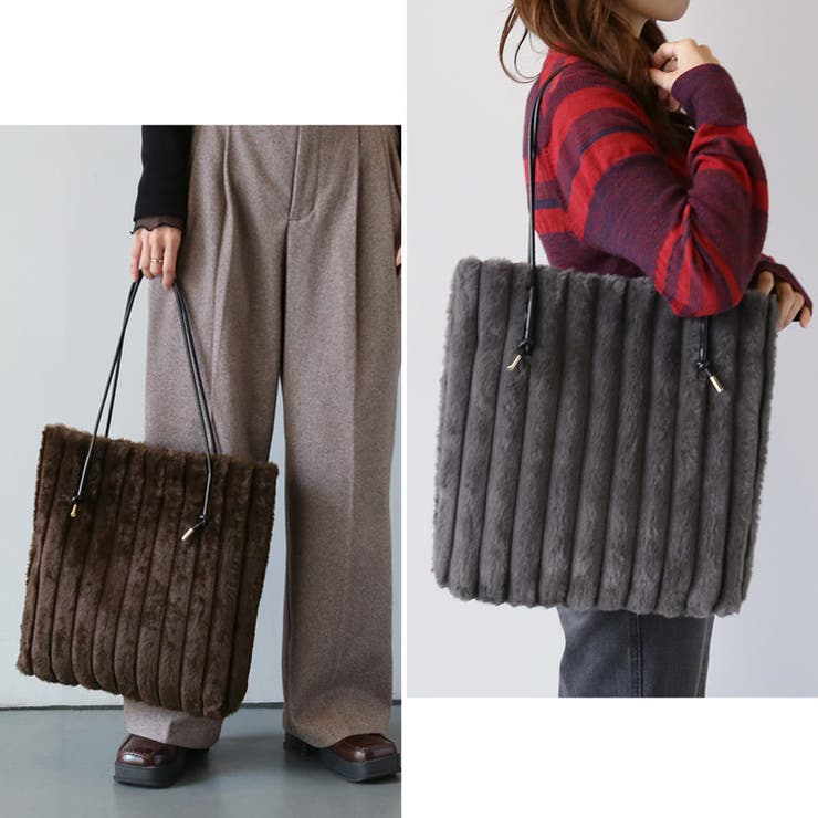 トートバッグ エコファーバッグ ファーバッグ | sankyo shokai  | 詳細画像6 