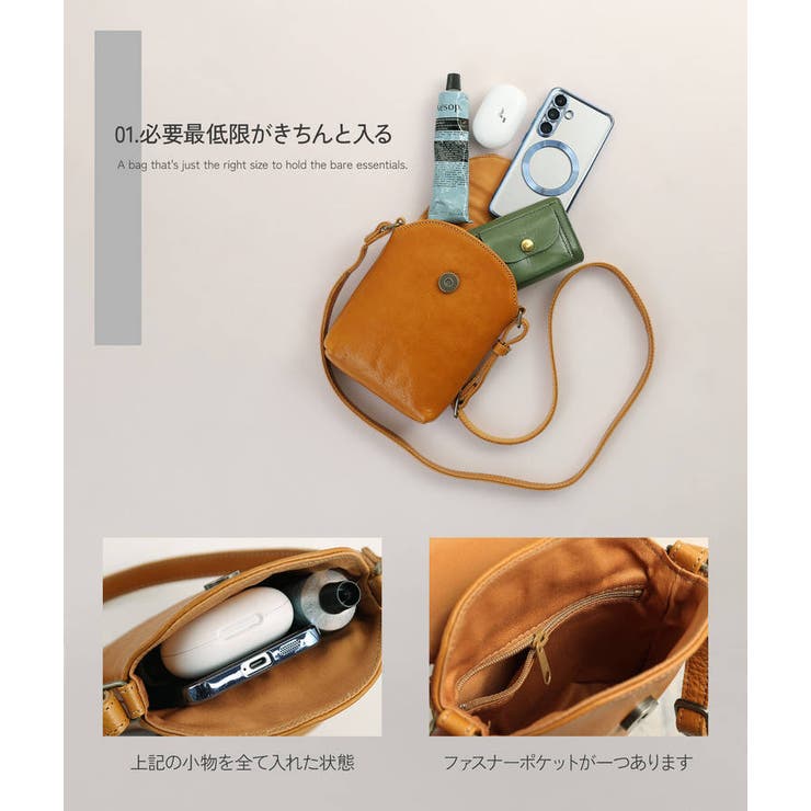 ミニショルダーバッグ レディース メンズ | sankyo shokai  | 詳細画像3 