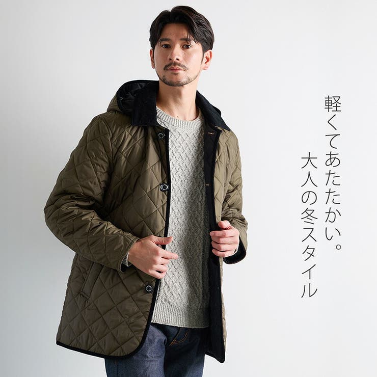 中綿コート キルティング メンズ | sankyo shokai  | 詳細画像2 