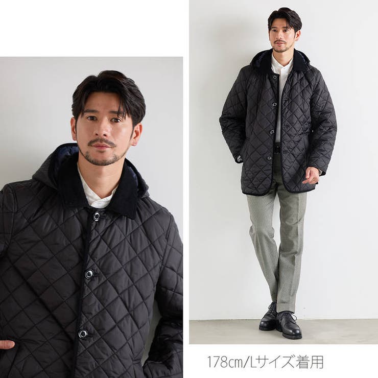 中綿コート キルティング メンズ | sankyo shokai  | 詳細画像8 