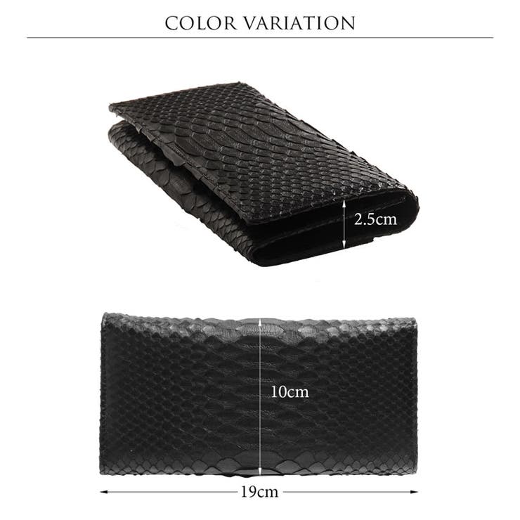 ダイヤモンドパイソン 長財布 レディース[品番：SNKC0001749