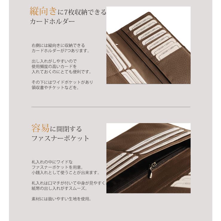 カイマン 二つ折 長財布 | sankyo shokai  | 詳細画像6 