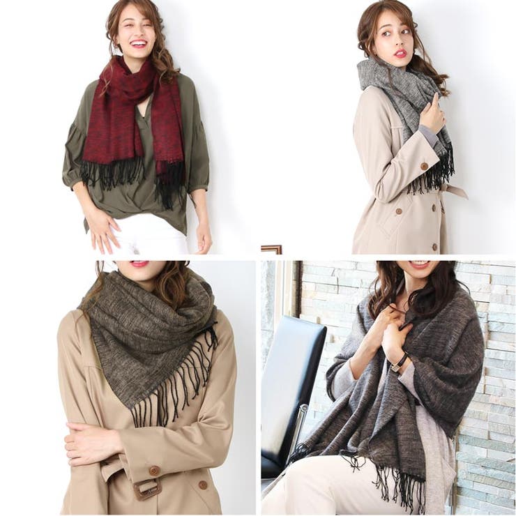 メランジ ストール 大判 | sankyo shokai  | 詳細画像10 