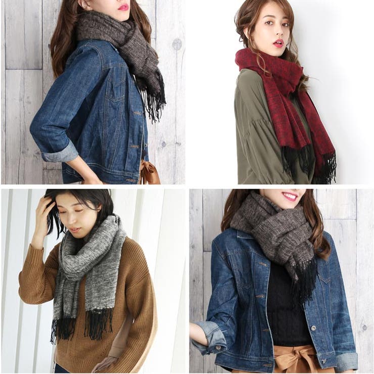 メランジ ストール 大判 | sankyo shokai  | 詳細画像11 