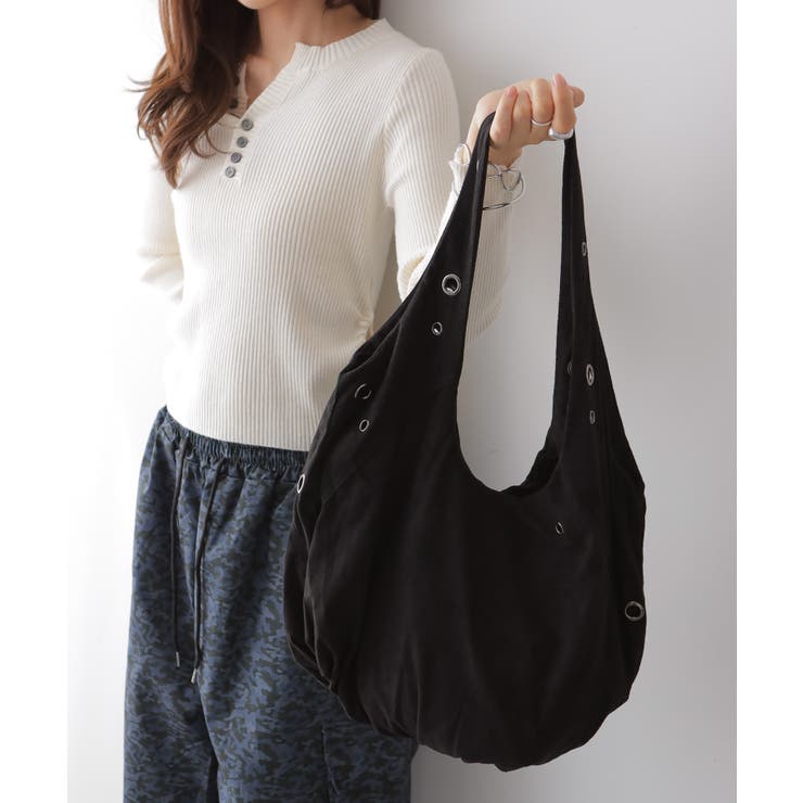 ハトメ ショルダートートバッグ | VIVID LADY | 詳細画像5 