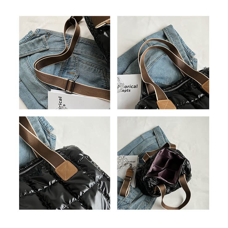 2wayキルティングショルダートートバッグ レディース 肩掛け