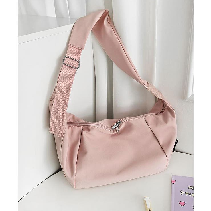 ナイロンショルダーバッグ レディース 肩掛け[品番：KH000014703